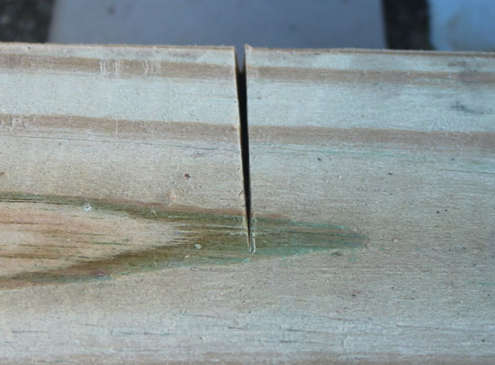 After split cut